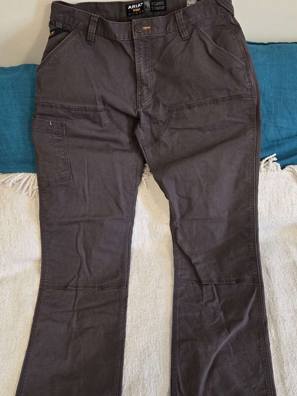 Ariat Men's Cargo Work Pants - Dark Gray